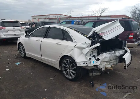 2017 Lincoln Mkz Reserve из США, поврежденный, VIN 3LN6L5FC3HR618078